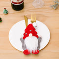 Axyaa Rudolph Christmas Cutlery Holder Set - Festive Tableware Decor
