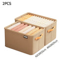 Axyaa Foldable Storage Bags - Closet and Drawer Organizer for Clothes, Toys, and More