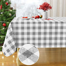 Axyaa Waterproof Flannel Table Cloth for Outdoor Picnic and Camping, 60*120 Grey