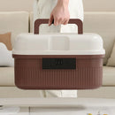 Axyaa Portable Medicine & Household Storage Box: Multi-Functional & Compact Plastic Organizer