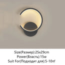 Axyaa LED Wall Lamp: Minimalist Room Decor for Bedroom, Living Room, Cloakroom