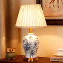 Axyaa Ceramic Table Lamp American Style Living Room Bedroom Decor