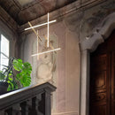 Axyaa Nordic LED Pendant Lights for Exhibition Hall, Hotel & Restaurant with Minimalist Design.