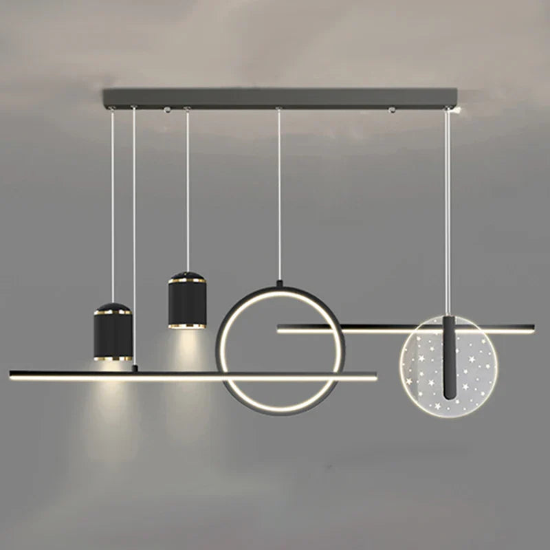 Modern Nordic Chandeliers by Axyaa- Indoor Dining Room Pendant Lighting