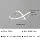 Axyaa LED Pendant Chandelier with Remote Control for Home Dining Kitchen Bar