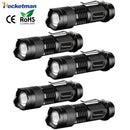 Axya Mini Torch: Super Bright, Zoomable, Waterproof Flashlight - AA/14500 Batteries