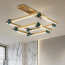 Axyaa Modern LED Pendant Light Chandelier for Living and Dining Room