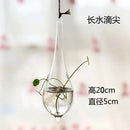 Axyaa Angel Glass Vase for Living Room Decor with Hanging Hydroponic Flowers
