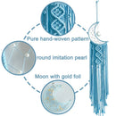 Bohemian Moon Dream Catcher With or Without Light, Macrame Dreamcatcher for Home Decor by Axyaa