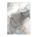 Pink Marble Abstract Canvas Painting Wall Art Print Home Decor by Axyaa