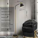 Axyaa Nordic LED Floor Lamp for Modern Art Living Room & Bedroom Decor