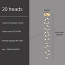 Axyaa Luxe Modern Loft Pendant Light - Stylish & Atmospheric Exhibition Hall Lighting