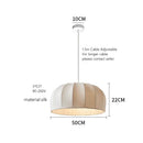 Axyaa Silk Nordic Pendant Light for Dining Room Bedroom Living Room