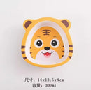 Axyaa Kids' Anti-Drop Cartoon Rice Bowl