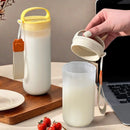 Axyaa Portable Plastic Water Bottle With Handle, Leak-proof Tumbler for Travel & Sports