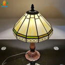Axyaa Geometric Glass Table Lamp for Stylish Home and Office Decor