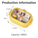Axyaa Kids Stainless Steel Lunch Box, Sealed Container, Heatable, Portable Organizer