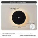 Axyaa LED Touch Sensor Wall Lamp - Modern Minimalist Style for Bedroom, Staircase, Porch