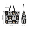 Axyaa Mickey Mouse Head Shoulder Bag - Large Capacity Stylish Women's Shopping Bag
