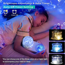 Axyaa Jellyfish Ocean Night Light Projector with 6 Films & Timer