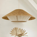Axyaa Handmade Hemp Rope Pendant Light for Kitchen and Dining Room