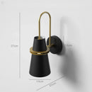 Axyaa LED Wall Lamp Industrial Iron Sconce Creative Lighting Fixture