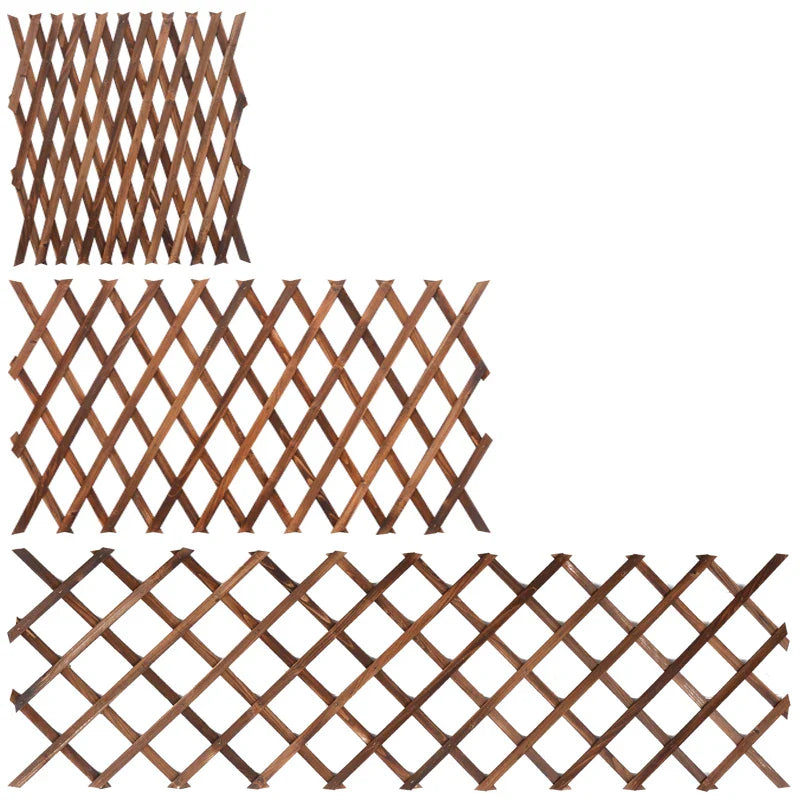 Axya Wooden Garden Wall Fence Panel Trellis for Home Yard Decor