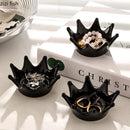 Axya Crown Ceramic Jewelry Storage Tray
