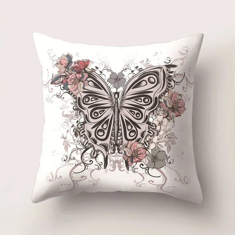 Axyaa Butterfly Cushion Cover - Europe Style - Colorful, 45*45cm