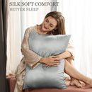 Axyaa Silk Pillowcase Set - 100% Mulberry Silk, Protects Hair and Skin