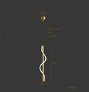 Axyaa Nordic Line LED Chandelier for Minimalist Home Decor