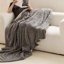Axyaa Aerobic Rabbit Velvet Jacquard Double-Sided Blanket