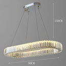 Axyaa Crystal Chandelier Pendant Lamp for Living Room Dining Room Ceiling Light