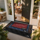 Axyaa Welcome Mat: Waterproof, Heavy Duty Non-Slip Outdoor Indoor Entrance Mat
