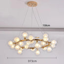 Axyaa LED Pendant Chandeliers for Modern Home Decor Lighting