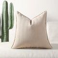 Axyaa Chenille Pillowcase Cojines Herringbone Throw Pillow Cover 50x50