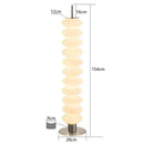 Gourd Lamp Designer Sofa & Floor Lamp by Axyaa: Nordic Style for Living Room & Bedroom