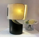 Axyaa Fabric Black Modern Luxury Table Lamp