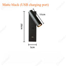 Axyaa LED Reading Wall Lamp with USB Rechargeable Switch - Bedroom Bedside Lighting
