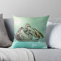 Nordic Abstract Pillowcase 45*45 black grey for Sofa, Axyaa Brand