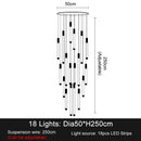 Axyaa Modern LED Chandelier for Living & Dining Room Decor