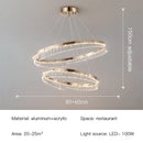 Axyaa Modern LED Chandeliers Acrylic Pendant Lights for Home & Restaurant