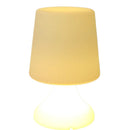 Axyaa Dazzling Mushroom Table Lamp, Rechargeable Dimmable LED Night Light for Modern Home Decor