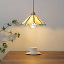 Axyaa Nordic Glass Copper LED Pendant Lamp for Dining Room and Bedroom