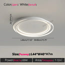 Axyaa Circular LED Ceiling Light for Bedrooms and Living Rooms