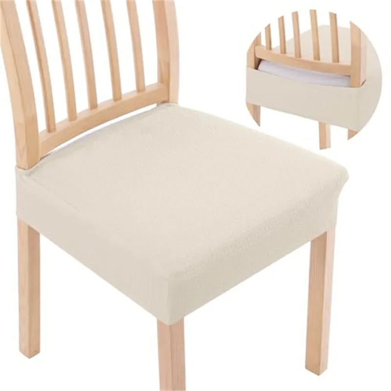 Axyaa Waterproof Stretch Jacquard Dining Chair Cover Set