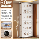Axyaa Foldable Storage Box, Heavy-Duty with Wheels, Ideal for Snacks/Clothes/Books, Multiple Sizes