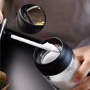 Axyaa Glass Seasoning Set with Lid Spoon - 250ML Oil Bottle, Pepper Jar, Salt Shaker