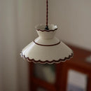 Axyaa French Antique Ceramic Pendant Light for Dining Room, Headboard, Bar Counter - Retro Lighting Fixtures