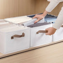 Axyaa Jeans Pants Storage Box Wardrobe Organizer Cabinet Drawers Box for Clothes